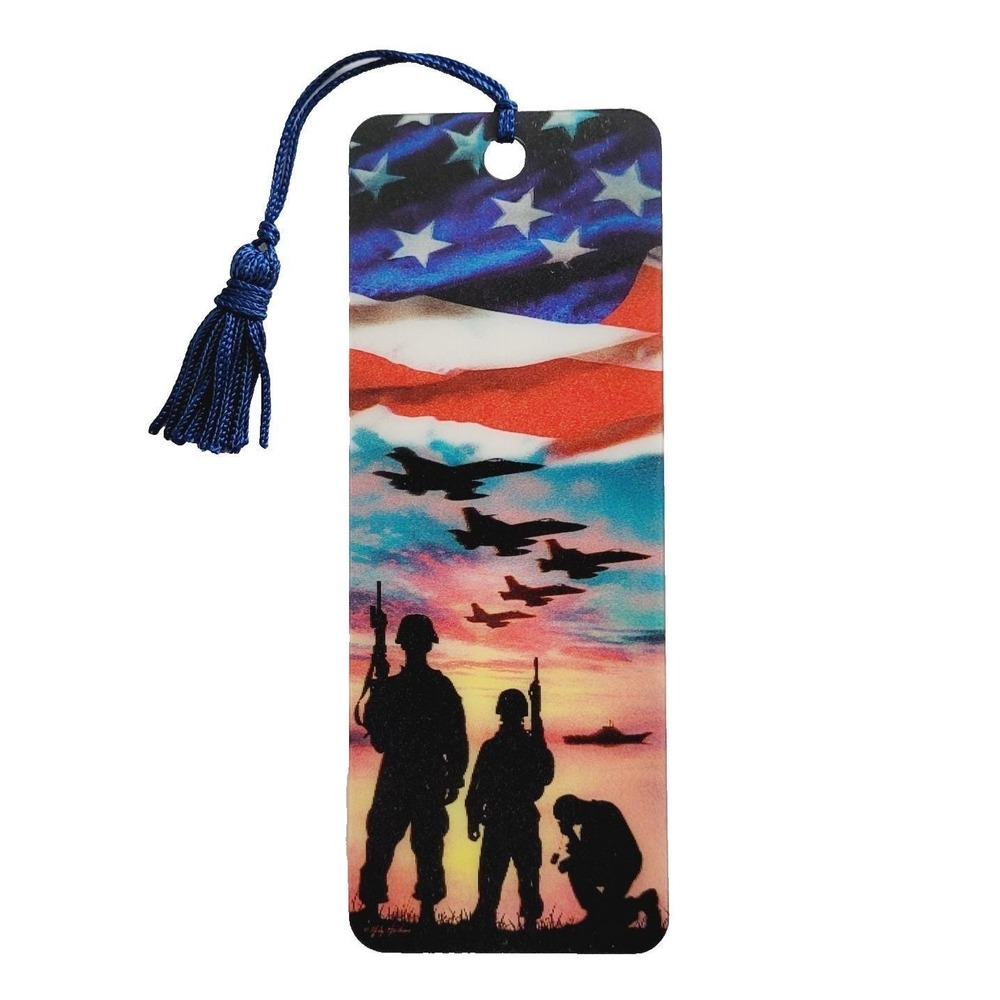 Vintage 90s Military Hero Bookmark Greg Giordano 1990s Holographic Trenz # 16214